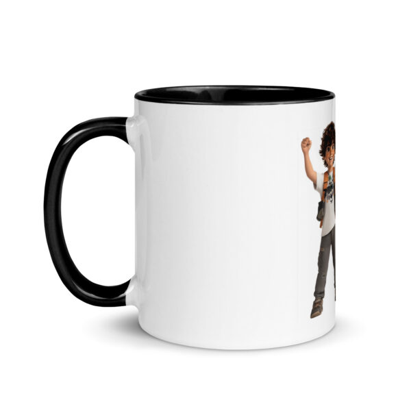 Zane and Lumi's Adventures Mug with Color Inside - Image 3