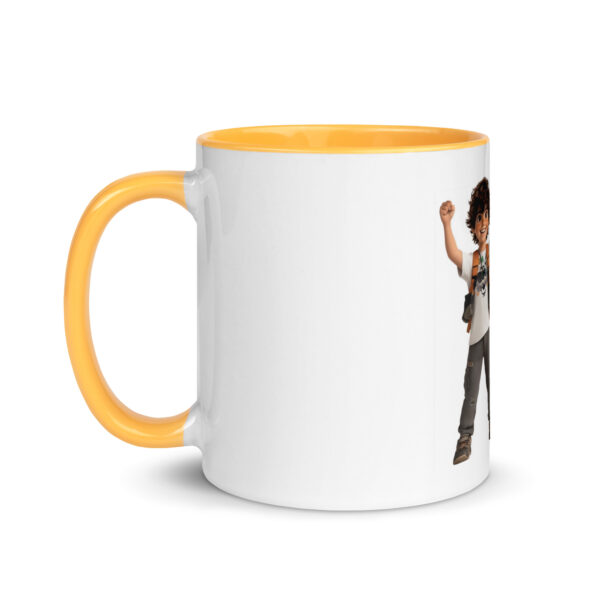 Zane and Lumi's Adventures Mug with Color Inside - Image 9