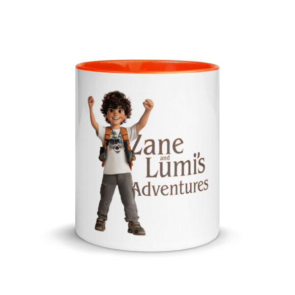 Zane and Lumi's Adventures Mug with Color Inside - Image 5